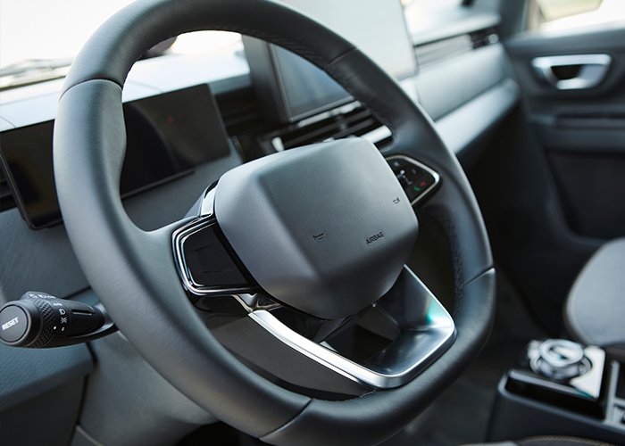 인조가죽 D컷 전동식 파워 스티어링